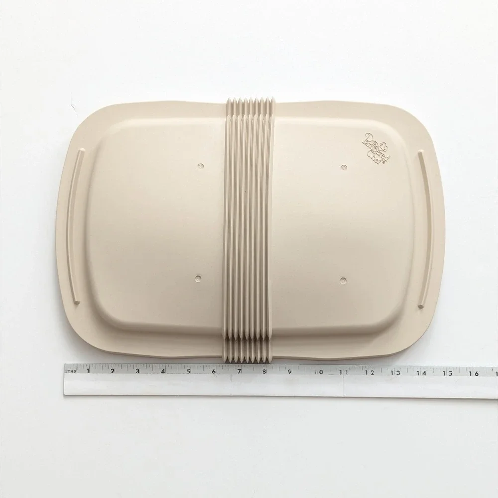 Pampered Chef 1431 Replacement Cover Rubber Lid for 9 x 13 Stoneware Baker